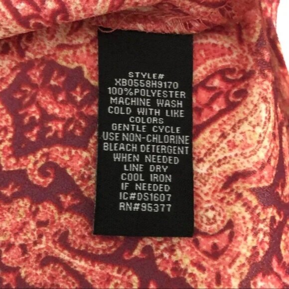 Sanctuary Lyric Top Pink Medallion Boho Peasant Blouse Size S - Picture 11 of 13